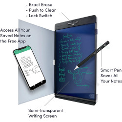 Boogie Board Blackboard Smart Pen Reusable Notebook