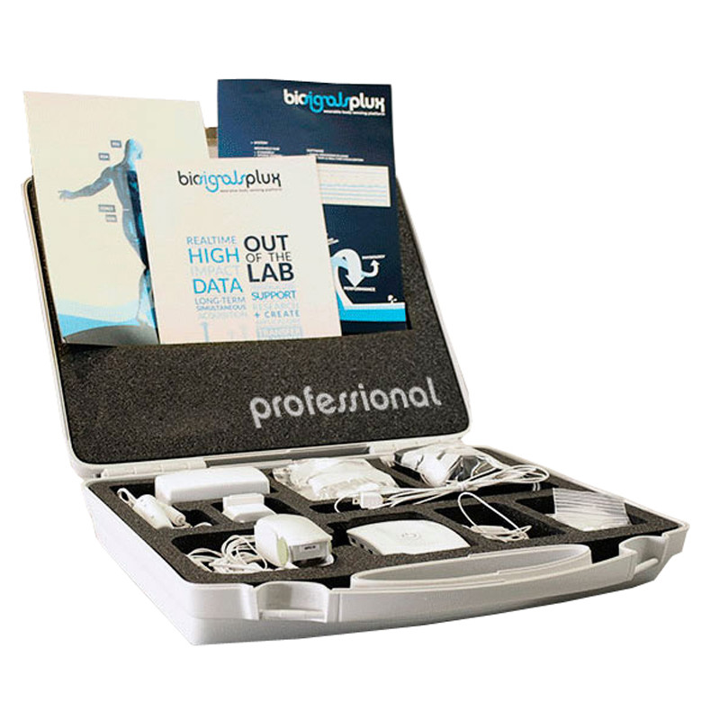 Biosignalsplux Professional Kit for 8 Sensors Biosignalsplux Professional Kit for 8 Sensors