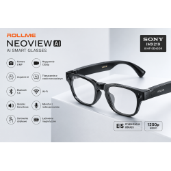 Rollme NeoView AI Smart Glasses