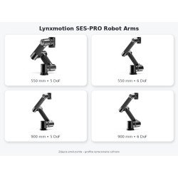 Lynxmotion SES PRO Robot Manipulator Arms