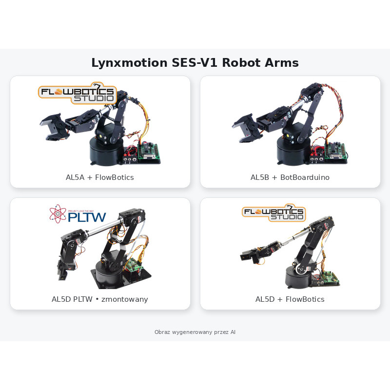 Lynxmotion SES-V1 Robot Arms