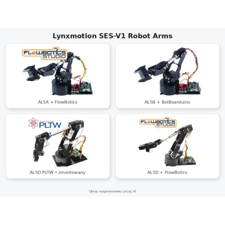 Lynxmotion SES-V1 Robot Arms